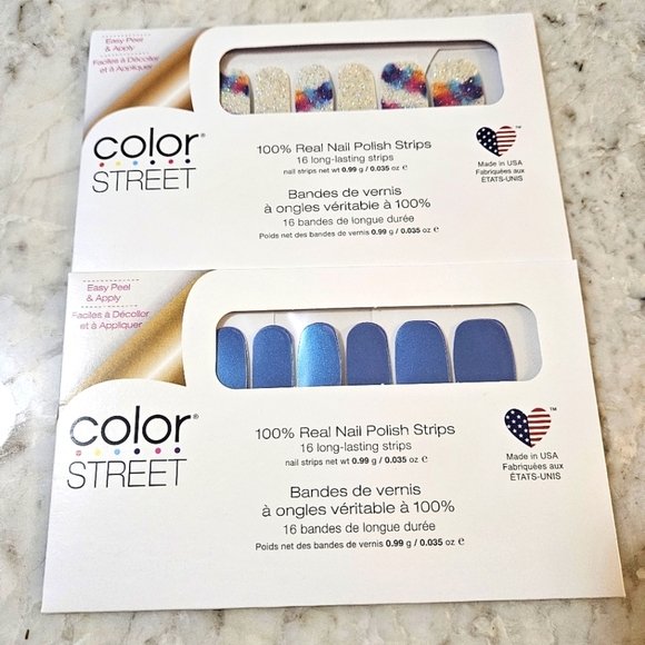 Color Street Other - Color Street Nail Polish Strips-Retired Bundle-Paint The Town & Strobe Lights